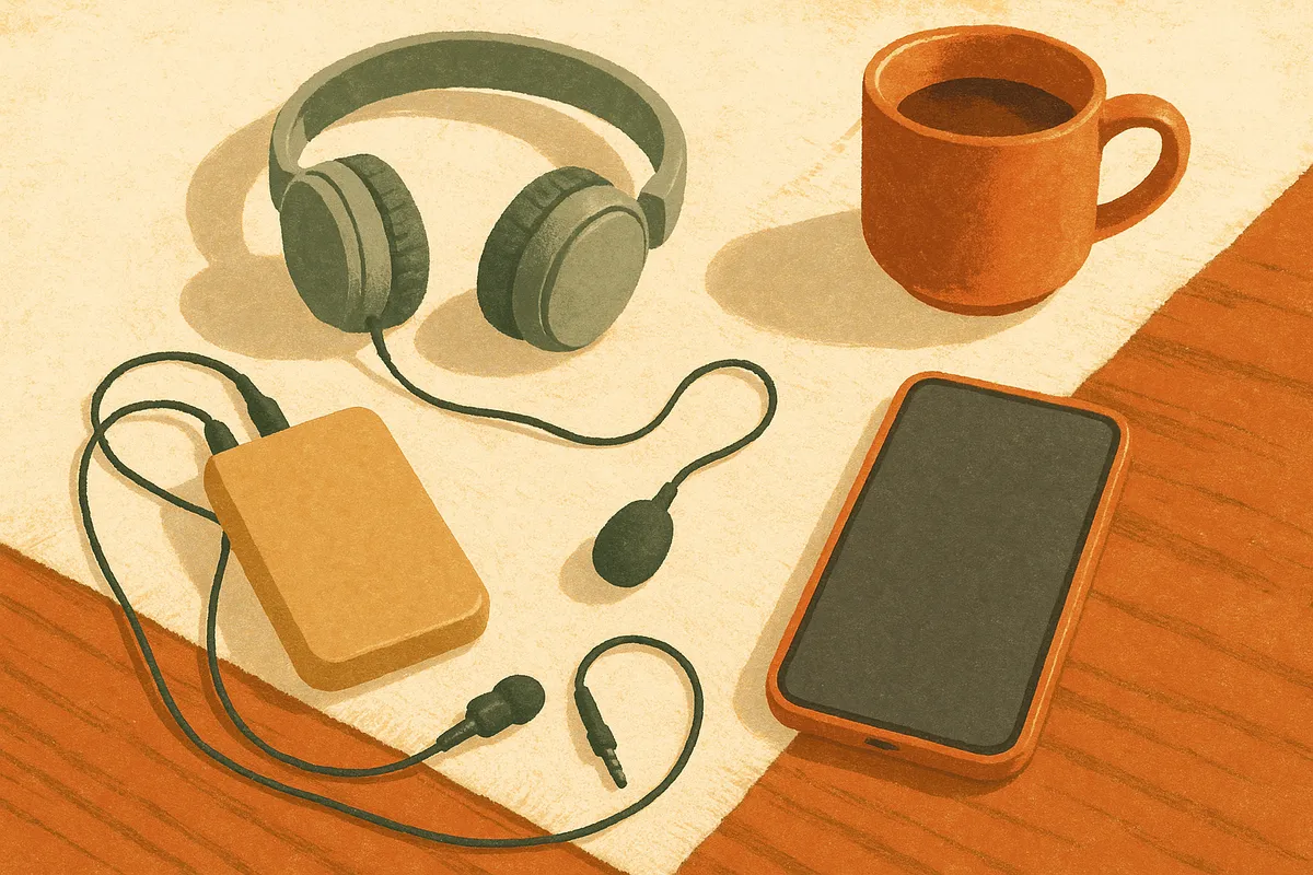 Illustration for When Hearing Aids Aren't Enough: Tools for Loud Rooms and Hard Conversations