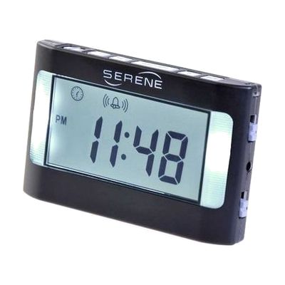Serene Innovations VA-3 Vibrating Travel Alarm Clock