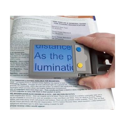 LookyPlus Handheld Video Magnifier- 2x to 20x