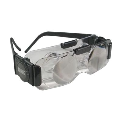 Coil 2X TV Spectacles - Ophthalmic Vision Hands-Free Binoculars - Clear Lens