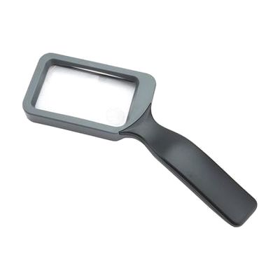 Rimmed Handheld Series 2x Power Acrylic Lens Magnifier