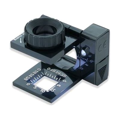 Carson LED Light Linen Test Focusing Loupe Magnifier