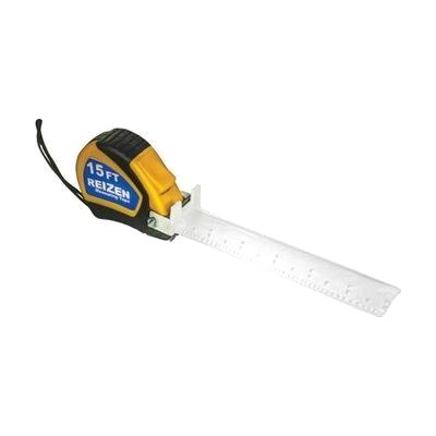 Braille 15-Foot Steel Tape Measure w Plastic 6-inch Braille Extension