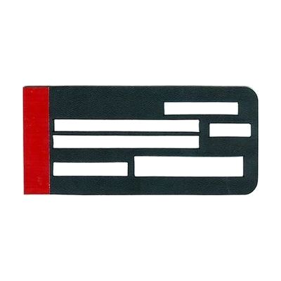 Check Writing Guide with Memo Space