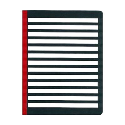 Full-Page Fold-Over Writing Guide for Low Vision - Black & White