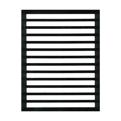 Letter Writing Guide - Regular Black Plastic