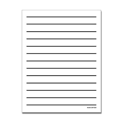 Low Vision Loose Paper Shrink Wrapped - without binder holes