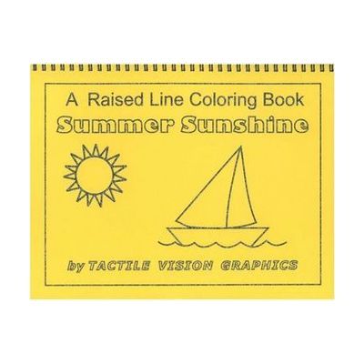Summer Sunshine - A Raised Line Coloring Book