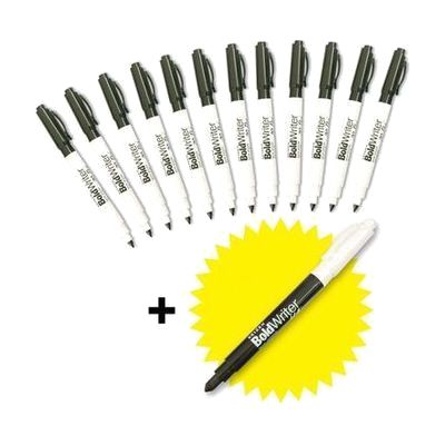 BoldWriter 20 Pen 12-Pack + FREE BoldWriter 60 Pen- Bonus Bundle