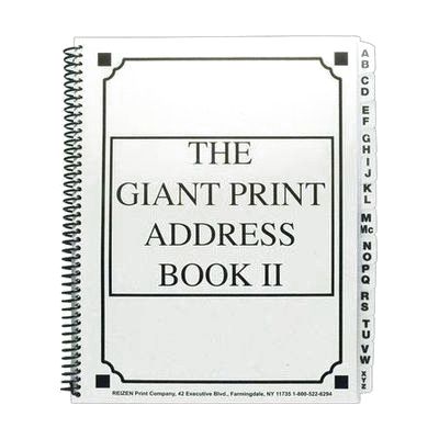 The Giant Print Address Book II