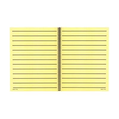 Low Vision Notebook - Bold Lines - Yellow Paper