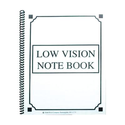 Low Vision Notebook - Thick Lines