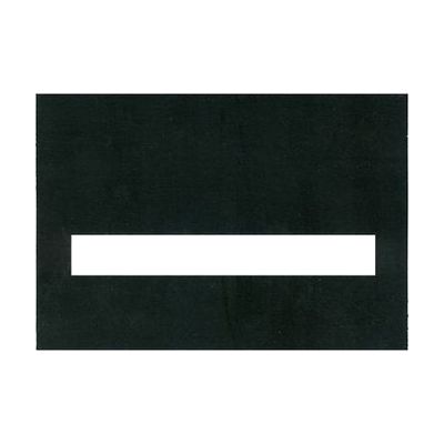Typoscope -3-1-2 x 5 inches  25 Regular Black Plastic