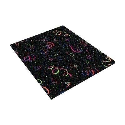 Fluorescent Black Light Carpet
