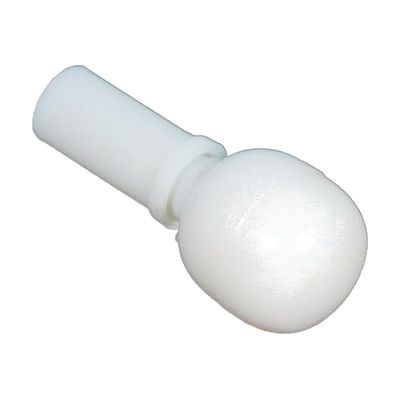 Bulldog Rolling Cane Tip - 5-8 inch White