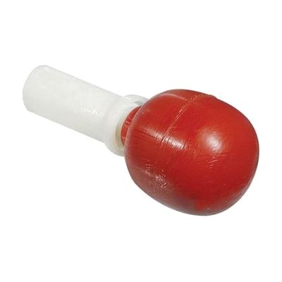 Bulldog Rolling Cane Tip - 1-2 inch Red