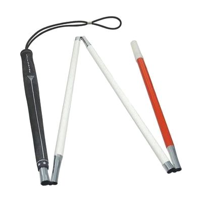 Reizen Glow Green Aluminum Folding Cane - 44 inches