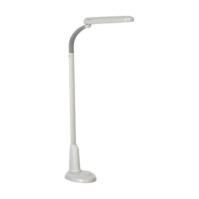 OttLite 24-Watt Craft Plus Floor Lamp- Dove Grey