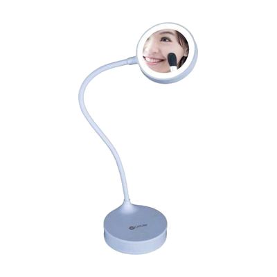Rechargeable Desk Lamp with Lighted Mirror