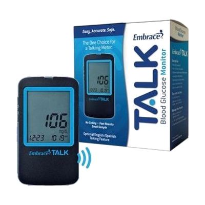 Talking Blood Glucose Monitoring System- English-Spanish