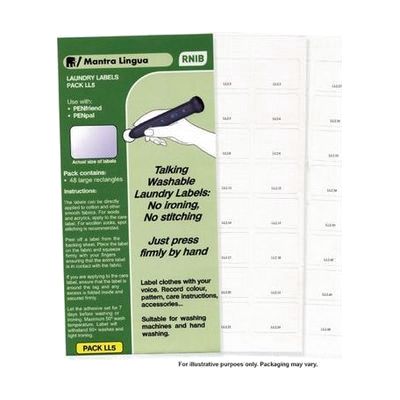 PenFriend Audio Laundry Label Pack 5 - 48 pack
