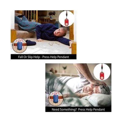 smpl Call Button Kit - Call Button and Caregiver Pager