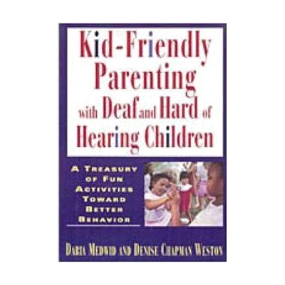 A book cover in purple with a small photo of a child and adults, above bold white and yellow title text.