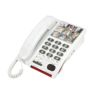 Serene 26dB Amplified Photo Dial Speakerphone for Hearing-Memory Loss