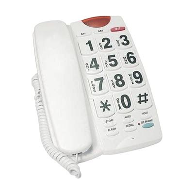 Big Button 40dB Amplified Speakerphone- White