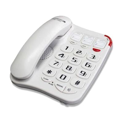 Big Button 3 Picture Speakerphone - 40db (White)