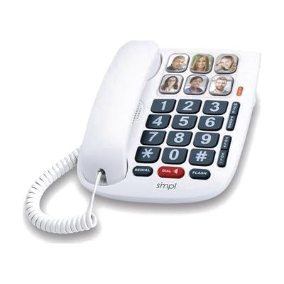 smpl Photo Phone Amplified for Hearing and Visually Impaired