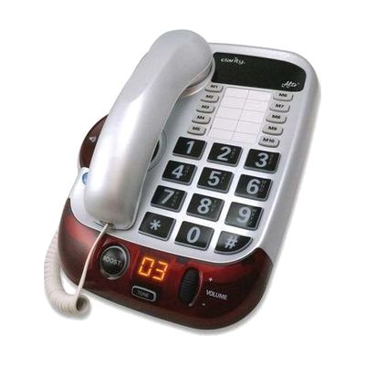 Alto Amplified 53dB Big Button Speakerphone- White