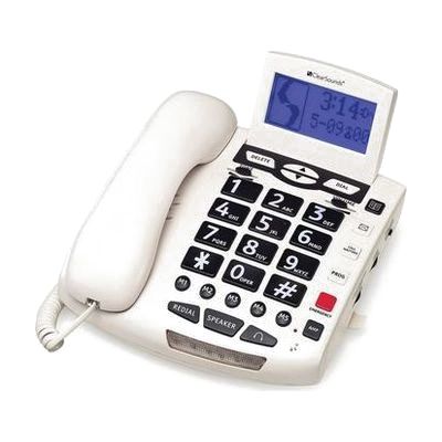 ClearSounds 50dB Amplified Speakerphone- White