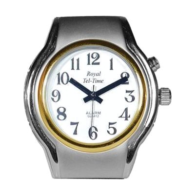 Ladies Spanish Royal Tel-Time One Button Talking Watch w-Expansion Band