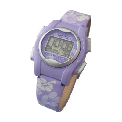 VibraLITE Mini Vibration Watch-Purple Flower Buckle Band