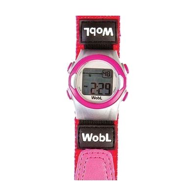 WobL 8-Alarm Vibrating Reminder Watch- Pink