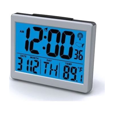Atomic Desk-Bedroom Alarm Clock with 1.5-inch LCD Numbers