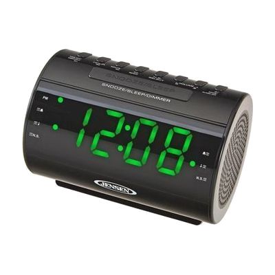 AM-FM Digital Dual Alarm Clock Radio with Nature Sounds