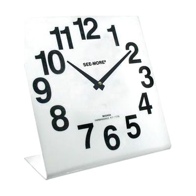 Reizen Giant View Clock- White Face