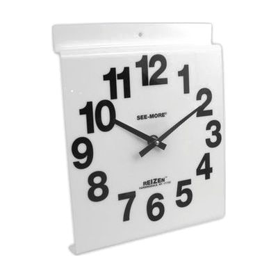 Giant View Low Vision Wall Clock- White Face