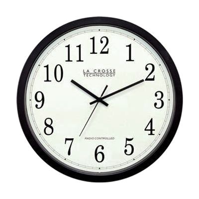 Low Vision Atomic Wall Clock- 14-inch
