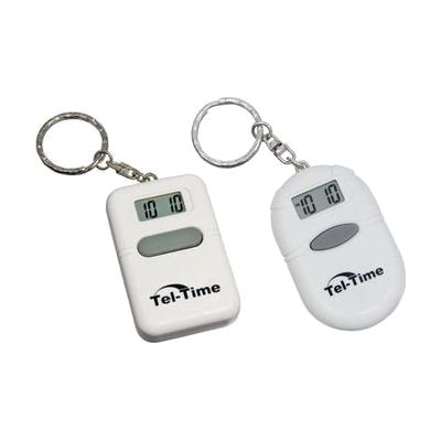Talking Key Chain 2 Pack (Square and Oval White)