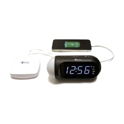 Krown Visual VibeAlert Alarm Clock w-Bed Shaker