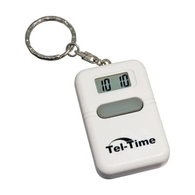Talking Key Chain Square - White