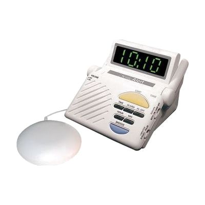 Sonic Alert Sonic Boom Alarm Clock with Bed Shaker SB1000SS