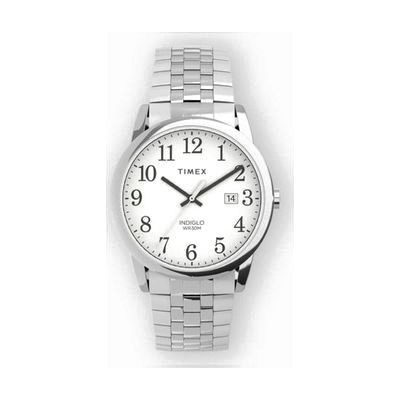 TIMEX Easy Reader 38mm Stainless Steel Expansion Band Watch