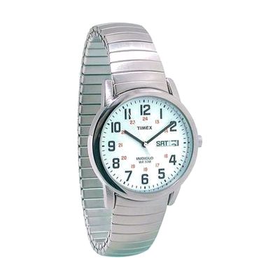 Timex Mens Indiglo Low Vision Watch Exp Band