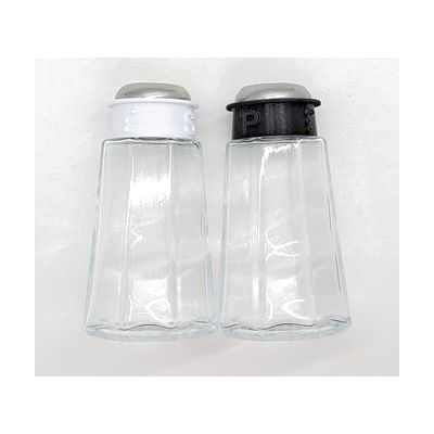 Reizen Braille Salt and Pepper shaker set- smooth edge