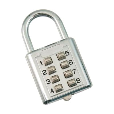 Tactile Push-Button Padlock