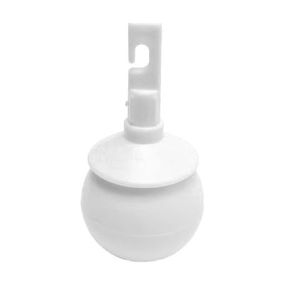 Reizen Hook Type Mini Ball Cane Tip White